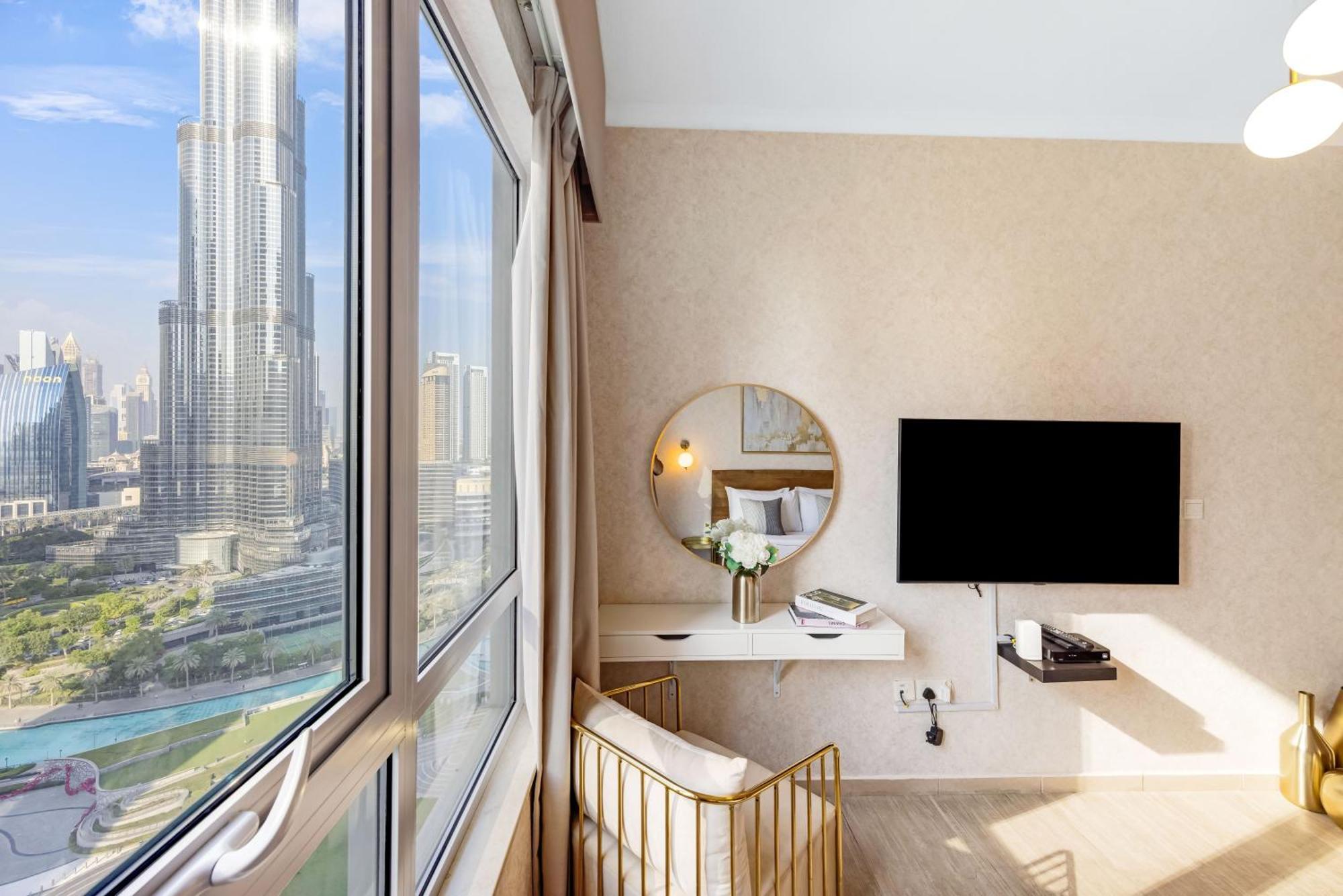 Durrani Homes - Grandiose 5Br Besides Dubai Mall With Burjkhalifa And Fountain View Екстер'єр фото