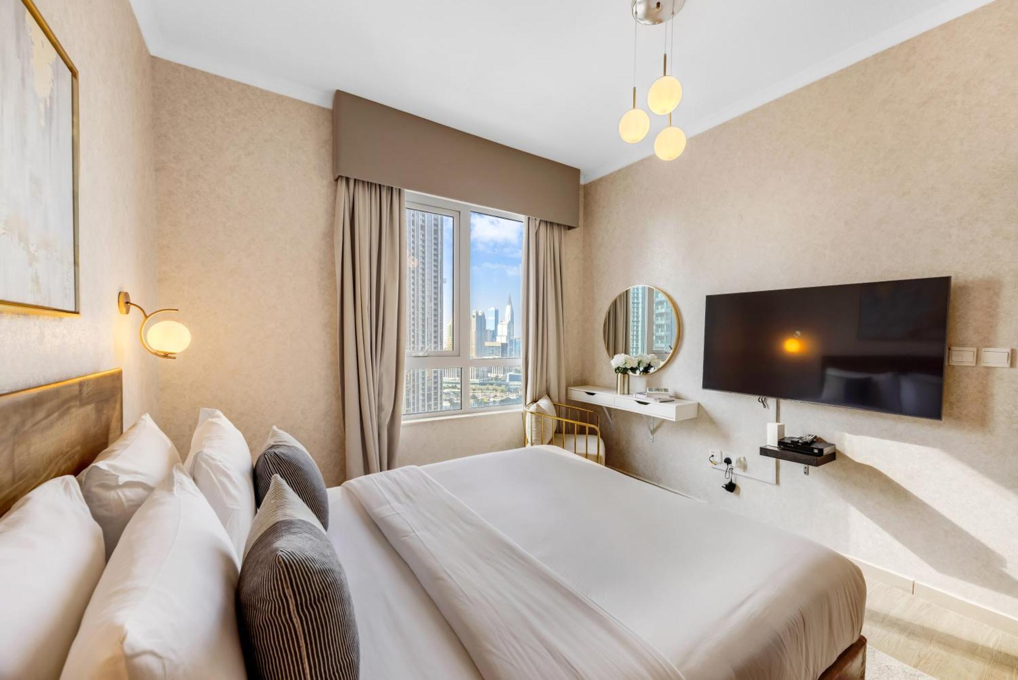 Durrani Homes - Grandiose 5Br Besides Dubai Mall With Burjkhalifa And Fountain View Екстер'єр фото