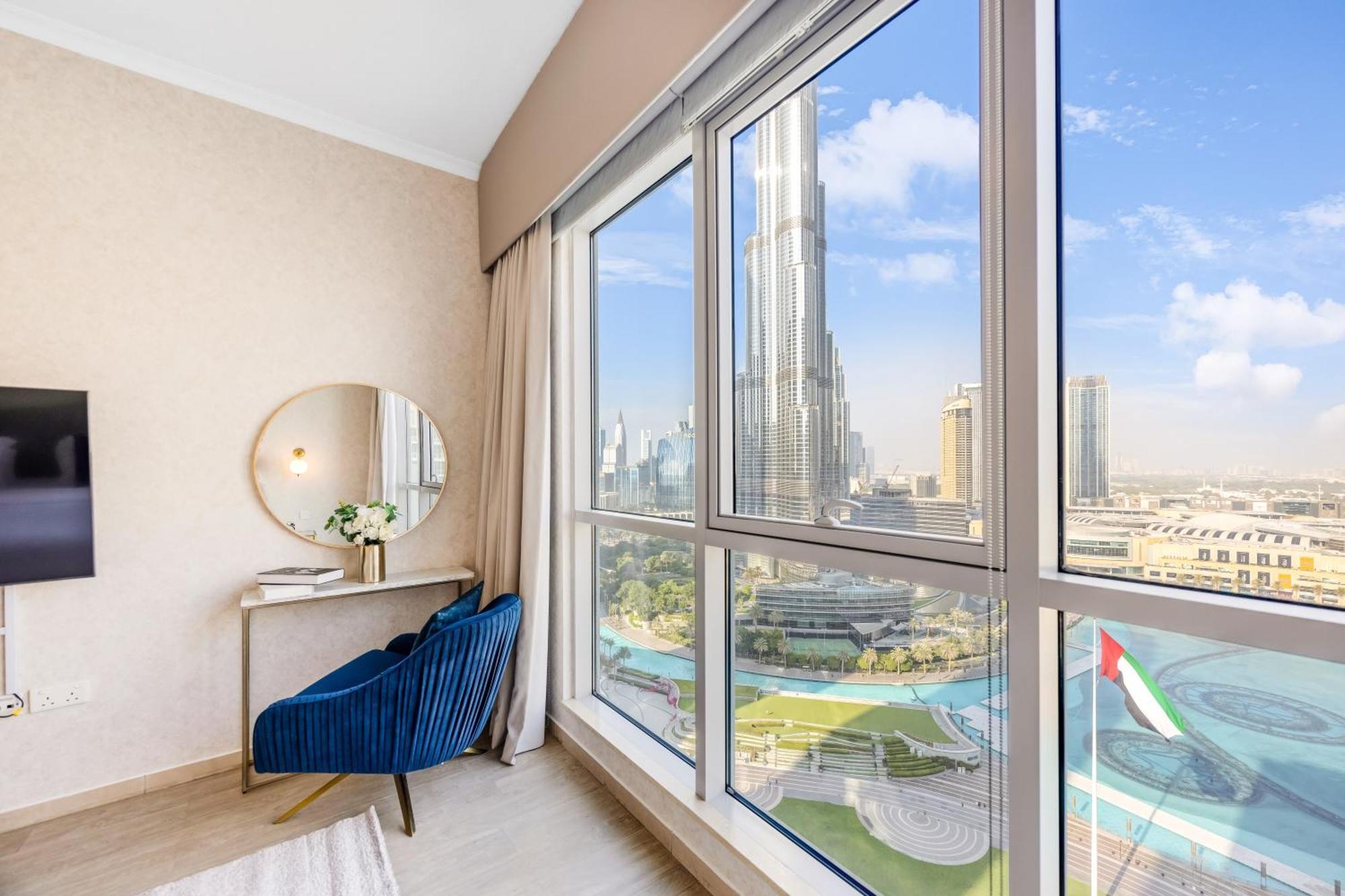 Durrani Homes - Grandiose 5Br Besides Dubai Mall With Burjkhalifa And Fountain View Екстер'єр фото
