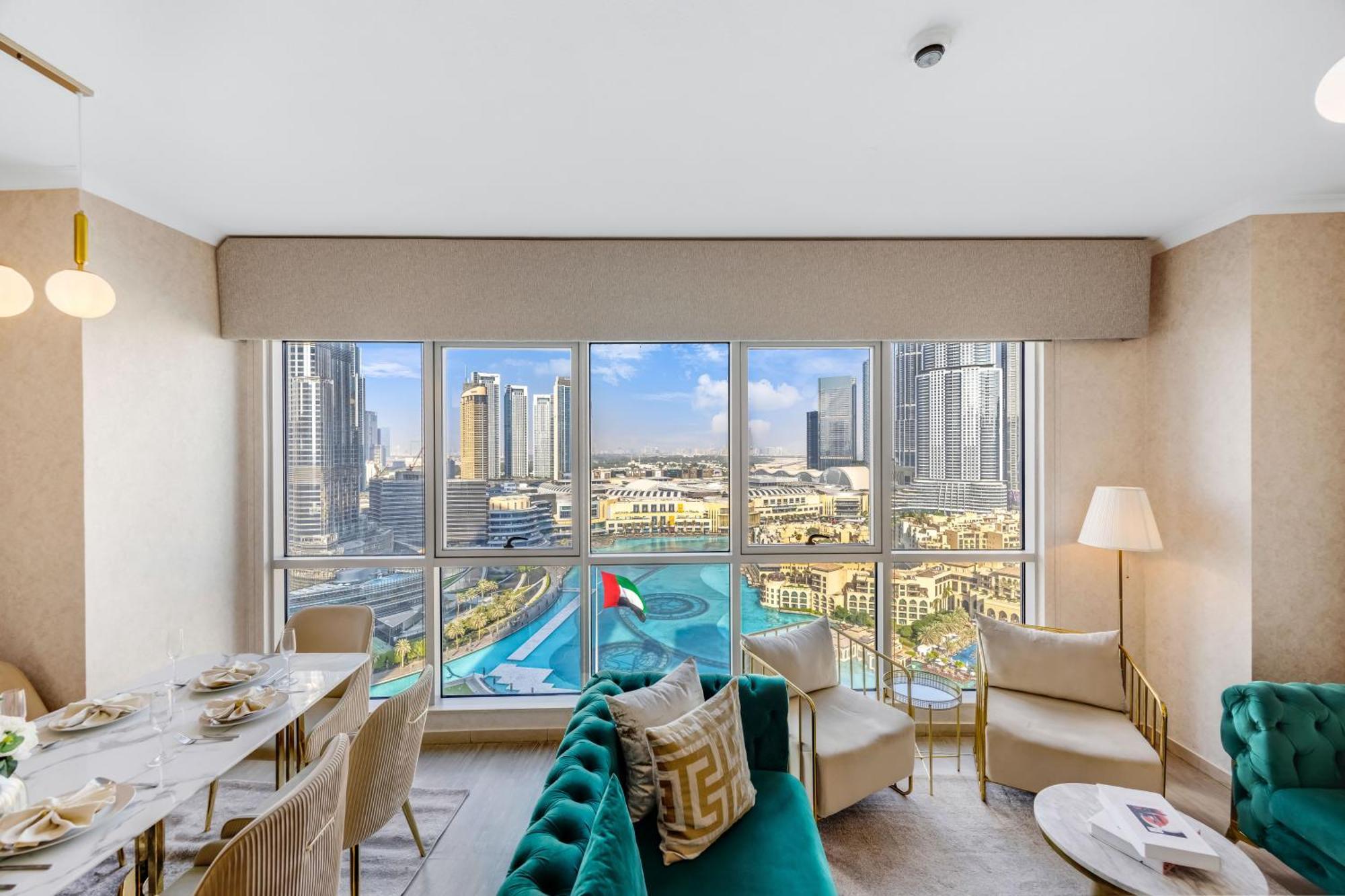 Durrani Homes - Grandiose 5Br Besides Dubai Mall With Burjkhalifa And Fountain View Екстер'єр фото