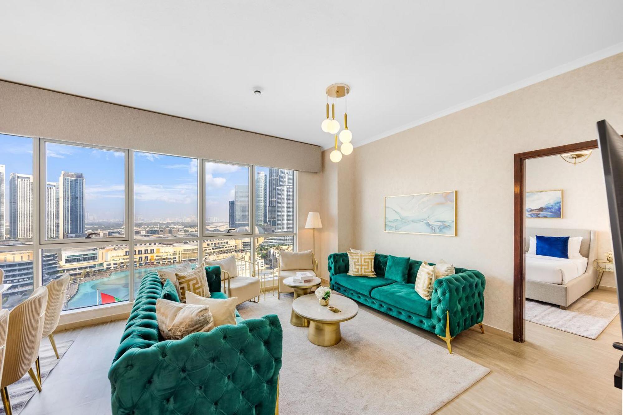 Durrani Homes - Grandiose 5Br Besides Dubai Mall With Burjkhalifa And Fountain View Екстер'єр фото