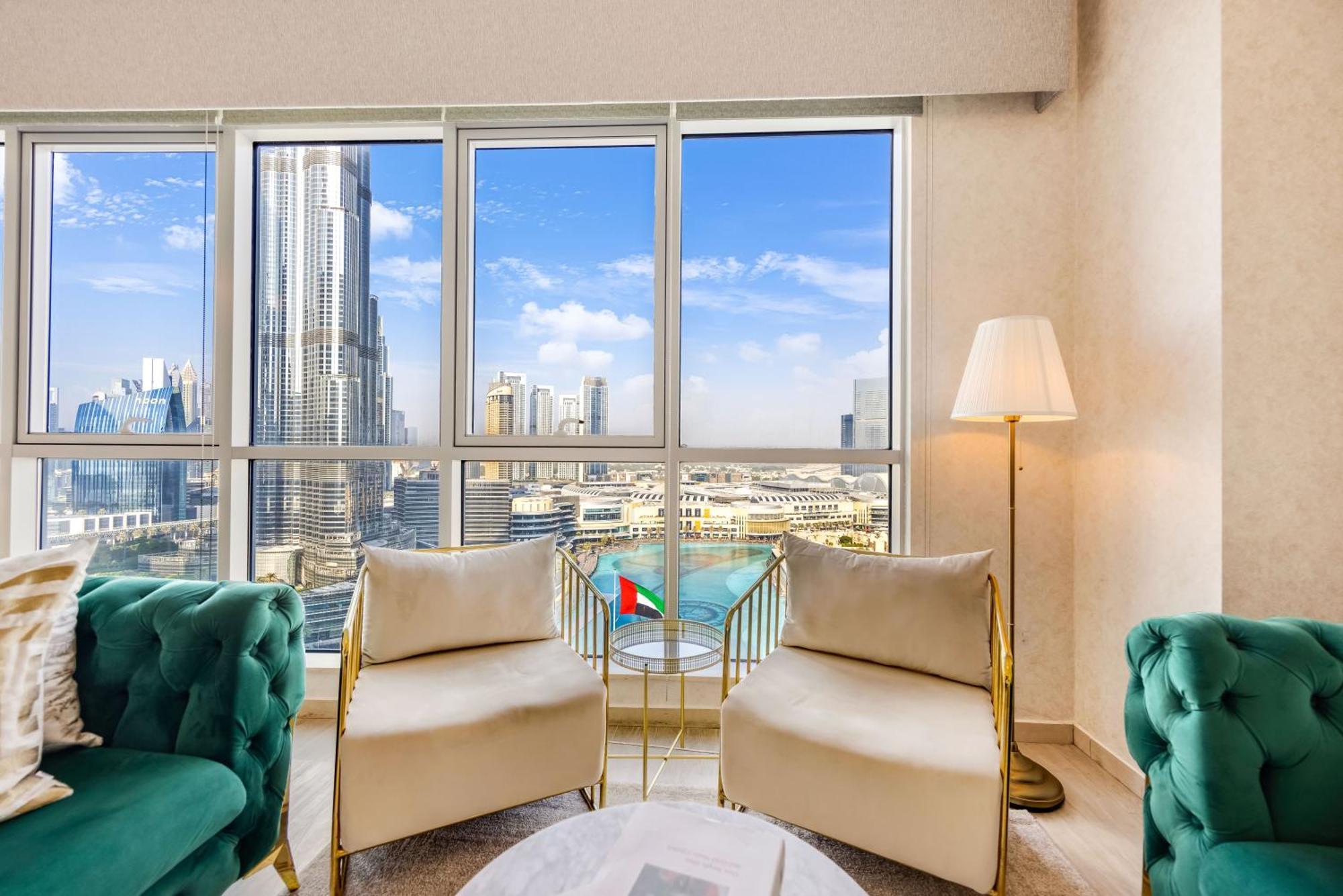 Durrani Homes - Grandiose 5Br Besides Dubai Mall With Burjkhalifa And Fountain View Екстер'єр фото