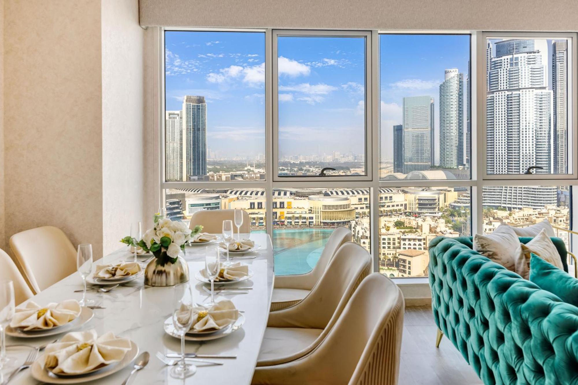 Durrani Homes - Grandiose 5Br Besides Dubai Mall With Burjkhalifa And Fountain View Екстер'єр фото