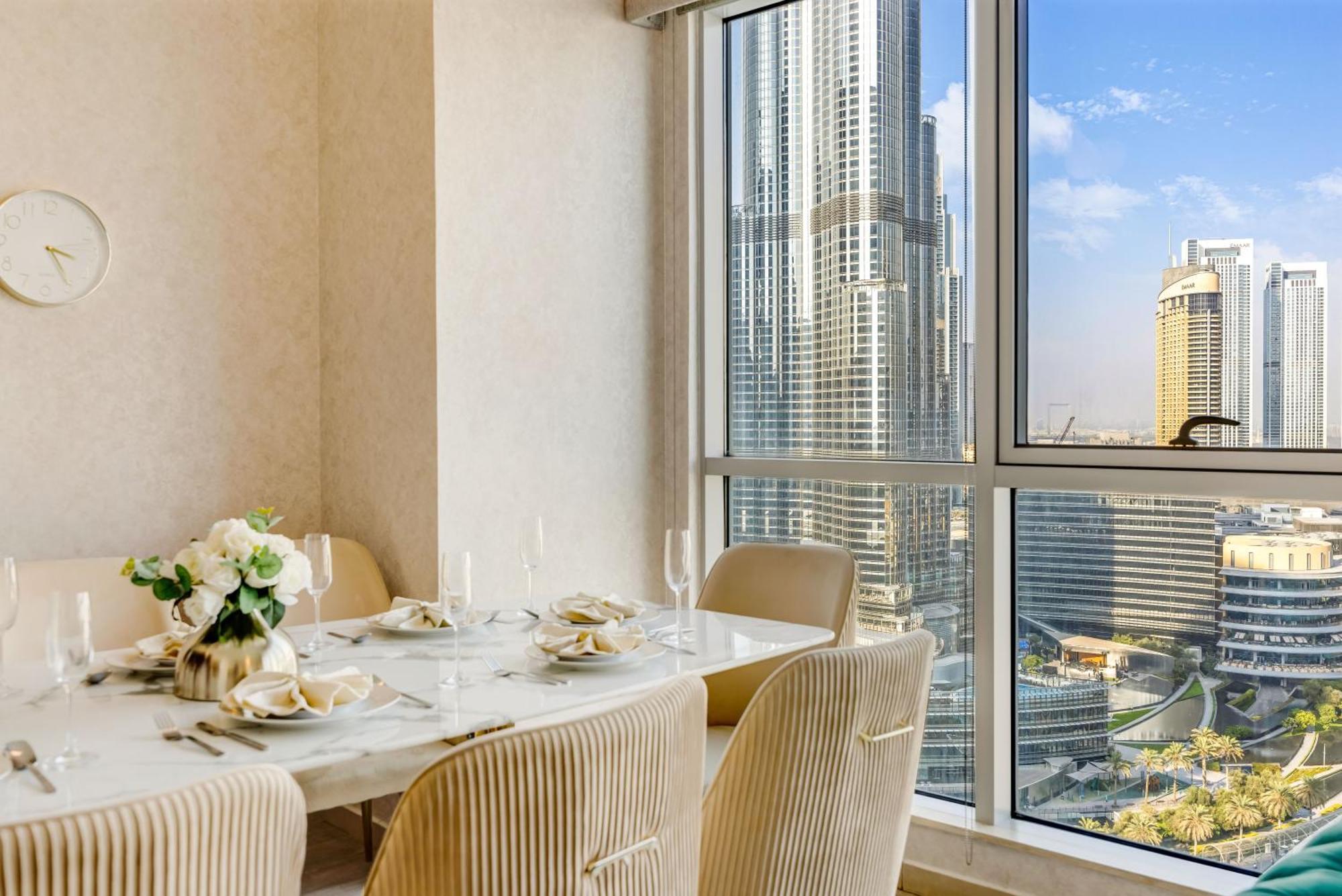 Durrani Homes - Grandiose 5Br Besides Dubai Mall With Burjkhalifa And Fountain View Екстер'єр фото