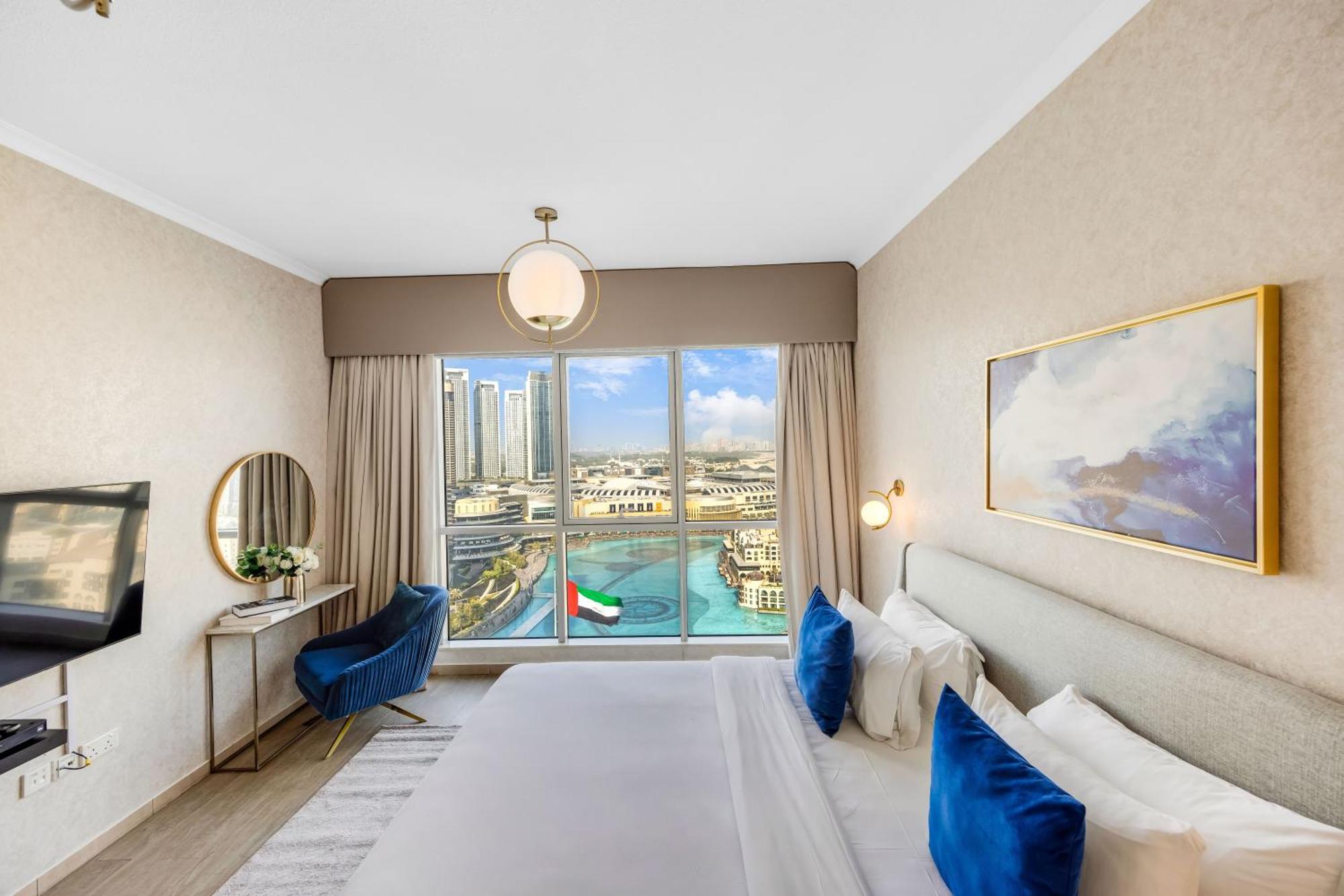 Durrani Homes - Grandiose 5Br Besides Dubai Mall With Burjkhalifa And Fountain View Екстер'єр фото