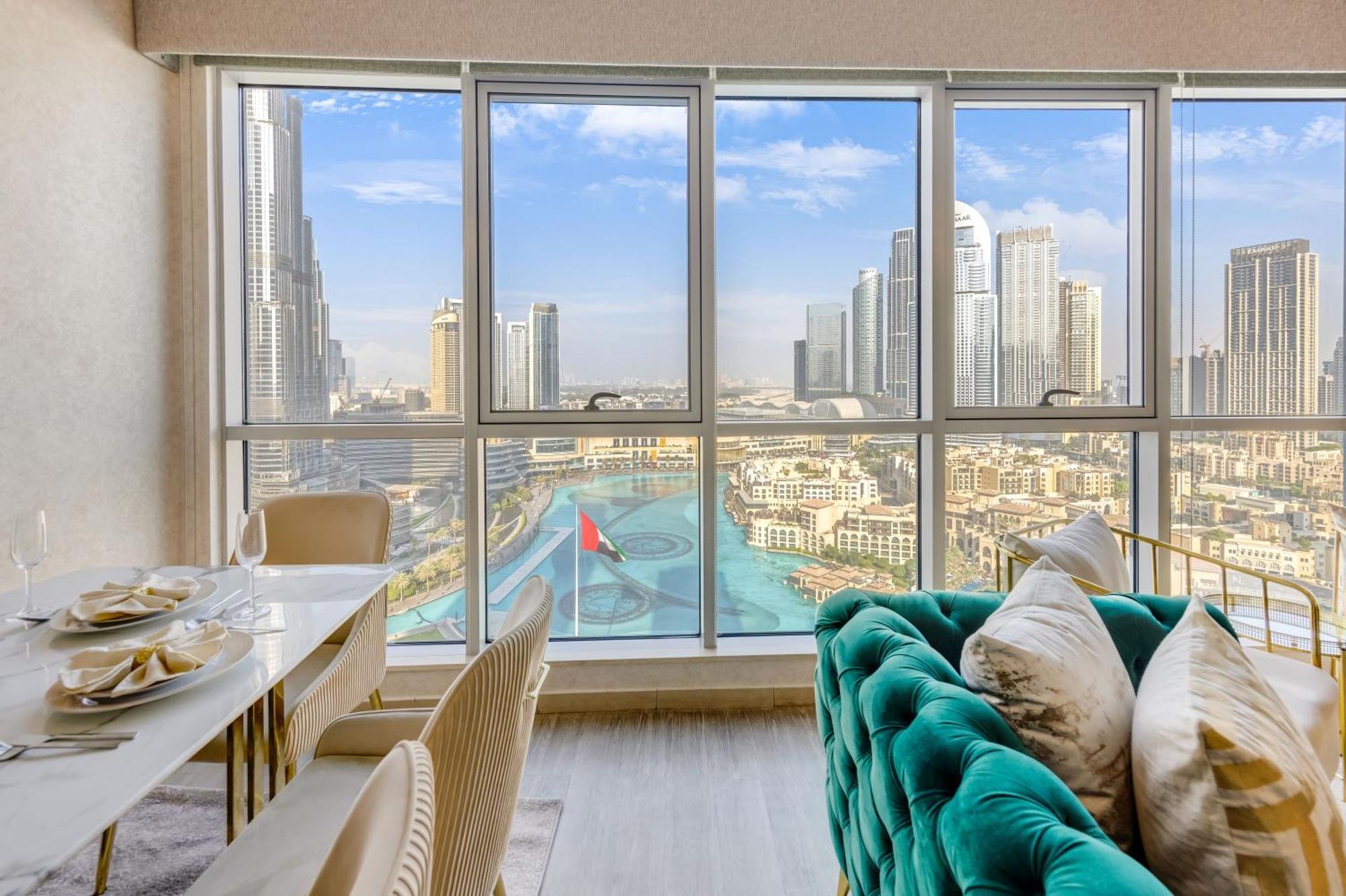 Durrani Homes - Grandiose 5Br Besides Dubai Mall With Burjkhalifa And Fountain View Екстер'єр фото